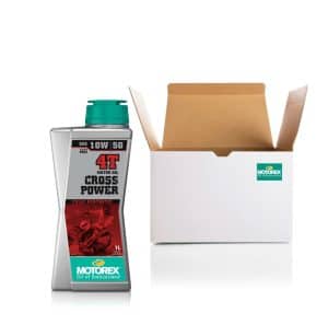 CAJA ACEITE MOTOREX CROSS POWER 10W-50 4T 1L (10 UNIDADES)