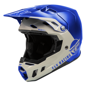 CASCO FLY RACING FORMULA CC CENTRUM METALLIC BLUE/GREY