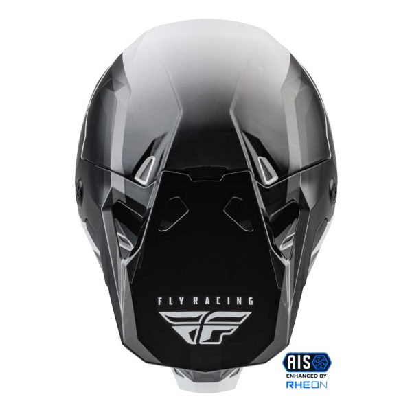 CASCO FLY RACING FORMULA CP RUSH GREY/BLACK/WHITE - Imagen 3