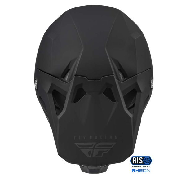 CASCO FLY RACING FORMULA CP BLACK MATTE - Imagen 3