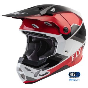 CASCO FLY RACING FORMULA CP RUSH BLACK/RED/WHITE