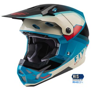 CASCO FLY RACING FORMULA CP RUSH BLACK/STONE/DARK TEAL