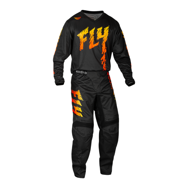 TRAJE FLY RACING 2024 F-16 YOUTH ORANGE