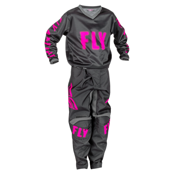 TRAJE FLY RACING 2023 F-16 YOUTH PINK