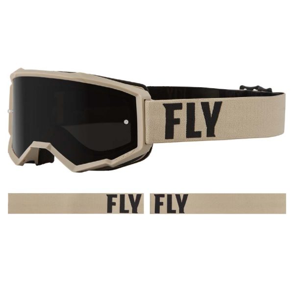 ANTIPARRA FLY RACING FOCUS  SAND KHAKI/BROWN
