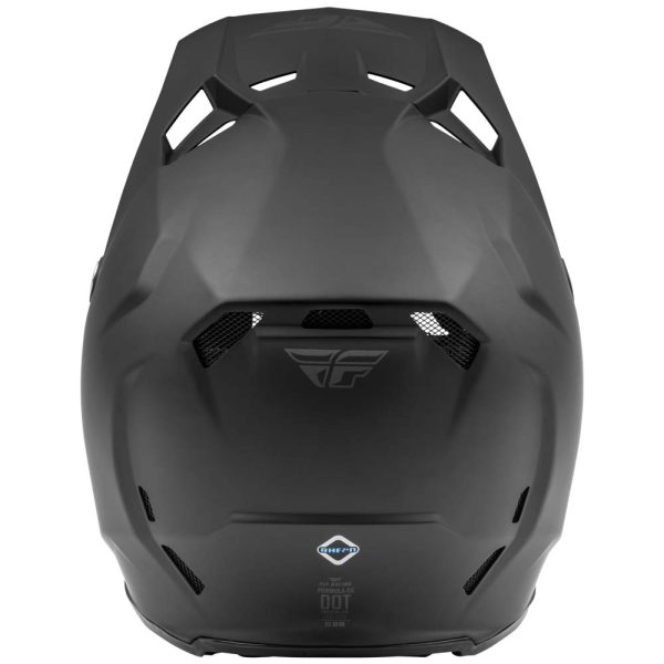 CASCO FLY RACING FORMULA CC SOLID BLACK - Imagen 2