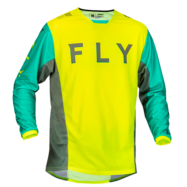 TRAJE FLY RACING 2023 KINETIC MESH HI-VIS - Imagen 2