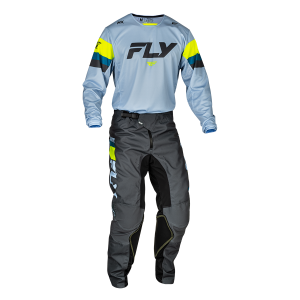 TRAJE FLY RACING 2024 KINETIC PRIX ICE GREY