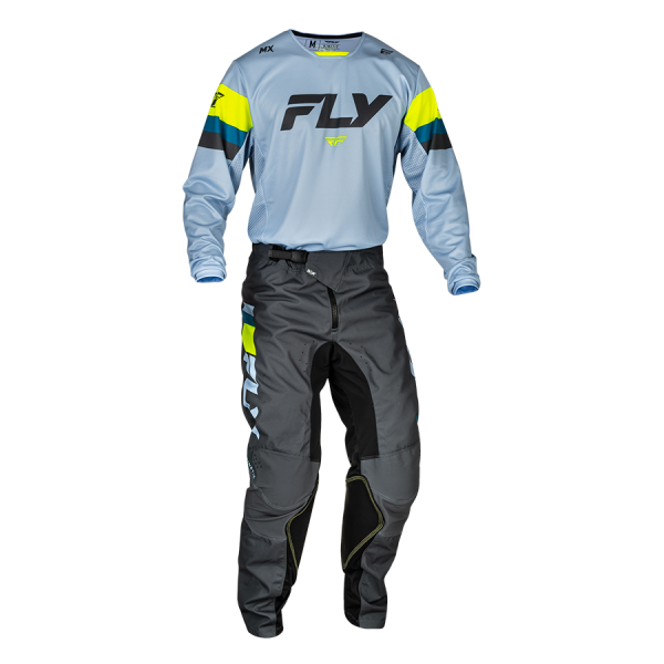 TRAJE FLY RACING 2024 KINETIC PRIX ICE GREY