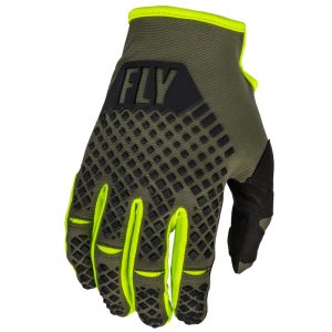 GUANTES FLY RACING 2023 KINETIC HI-VIS/OLIVO