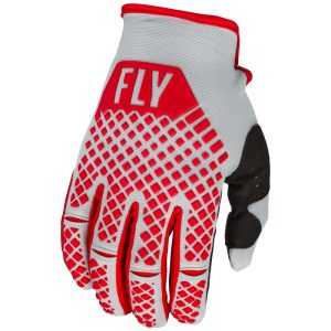 GUANTES FLY RACING 2023 KINETIC RED/GREY