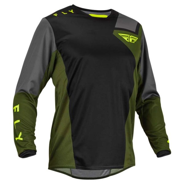 TRAJE FLY RACING 2023 KINETIC JET OLIVE - Imagen 2