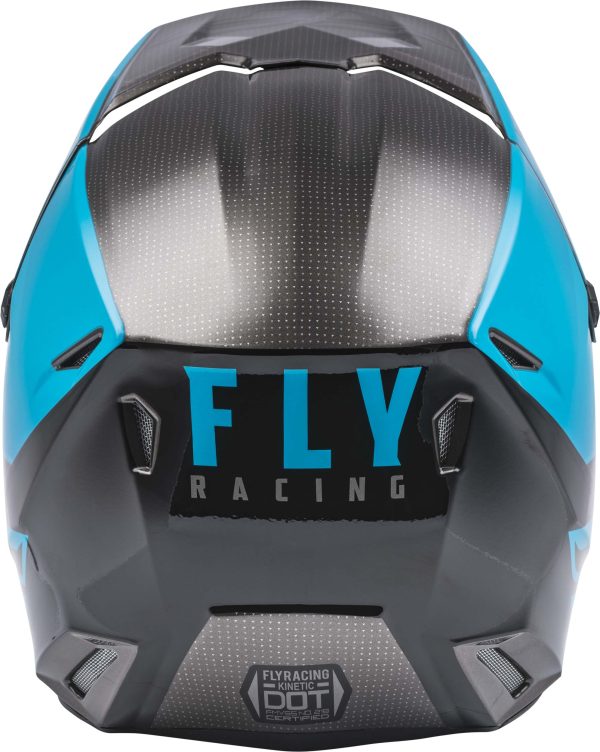 CASCO FLY RACING KINETIC STRAIGHT EDGE BLUE/GREY/BLACK - Imagen 3