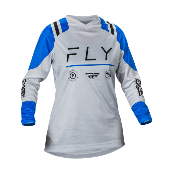 TRAJE FLY RACING 2024 F-16 WOMEN'S ARCTIC GREY - Imagen 3