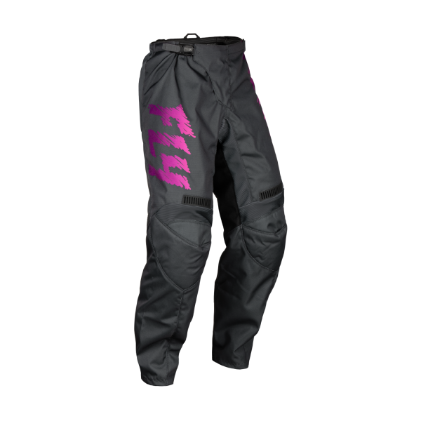 TRAJE FLY RACING 2024 F-16 YOUTH PINK/GREY/CHARCOAL - Imagen 5