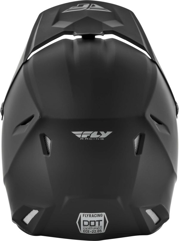 CASCO FLY RACING KINETIC SOLID BLACK - Imagen 3