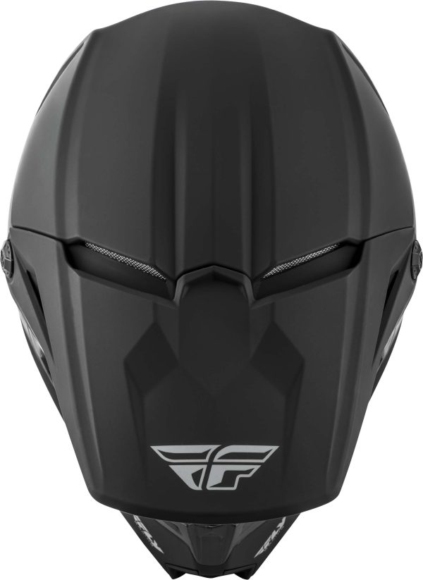 CASCO FLY RACING KINETIC SOLID BLACK - Imagen 4