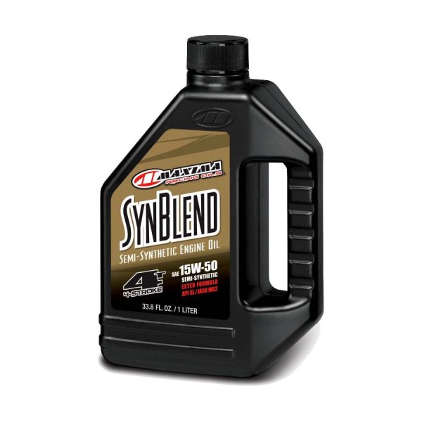 ACEITE MAXIMA RACING OILS SYN BLEND 4T 1L - Imagen 2
