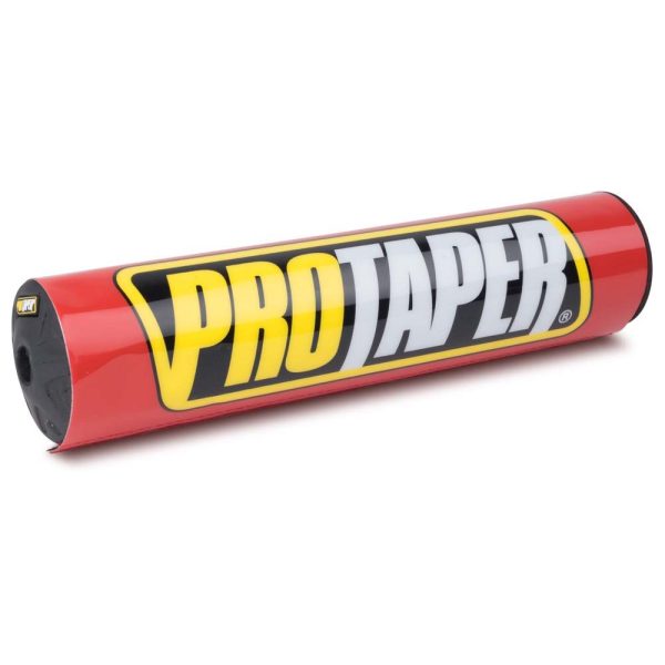 PROTAPER ROUND BAR PAD 10"  RED/BLACK