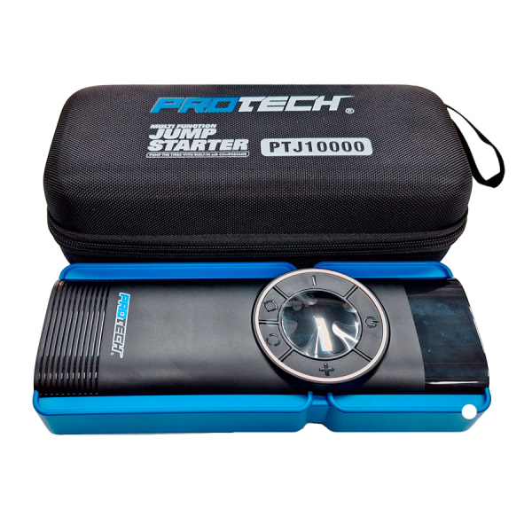 POWER BOX PROTECH JUMP STARTER 12V/500A CARGADOR - PARTIDOR - INFLADOR - Imagen 4