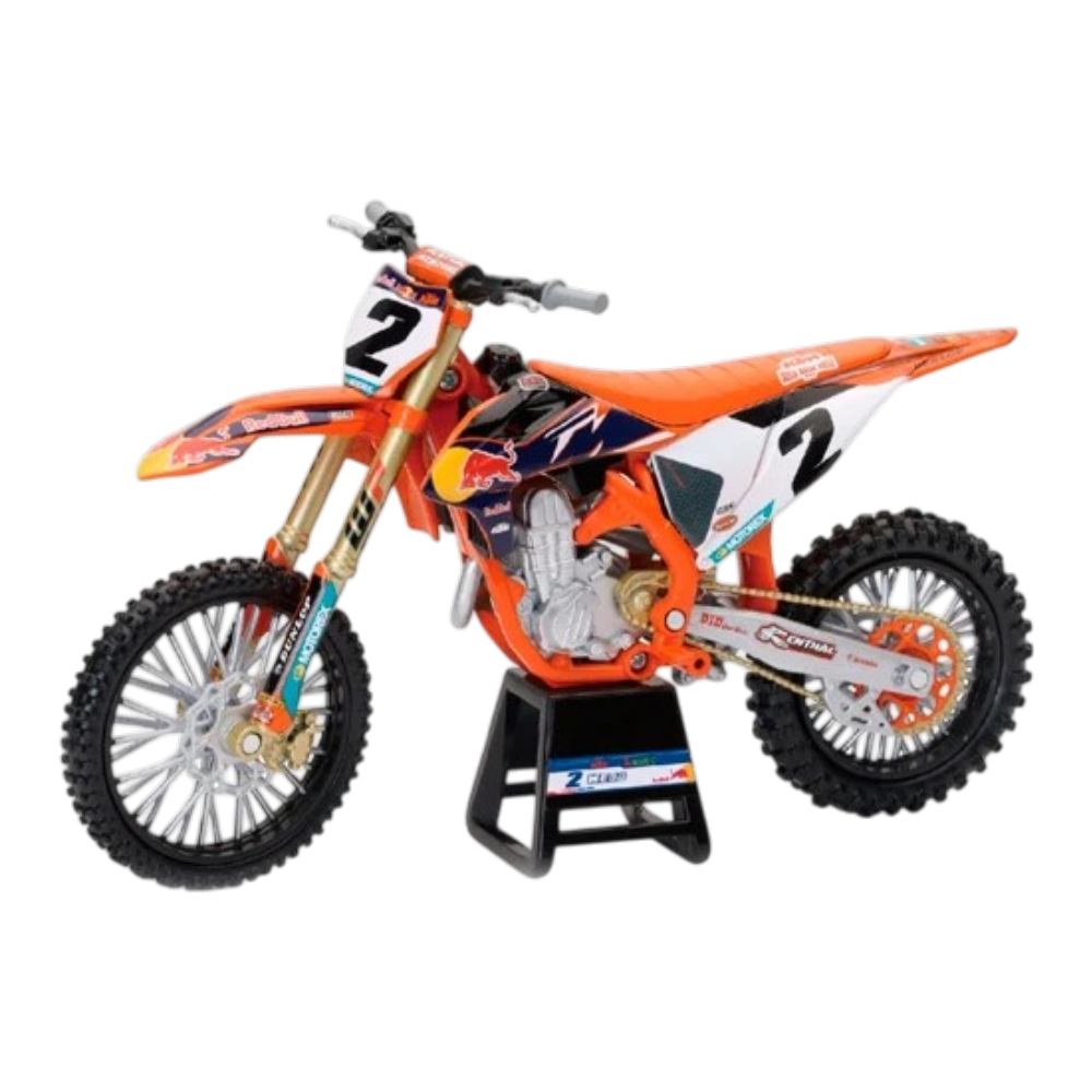 MOTO ESCALA NEW RAY KTM SX-450F COOPER 1:12