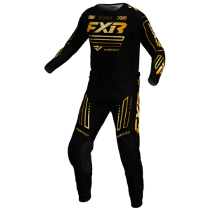 TRAJE FXR CLUTCH 2025 MX BLACK/GOLD