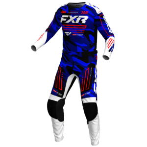 TRAJE FXR 2025 CLUTCH YOUTH MX BLUE/CAMO/RE
