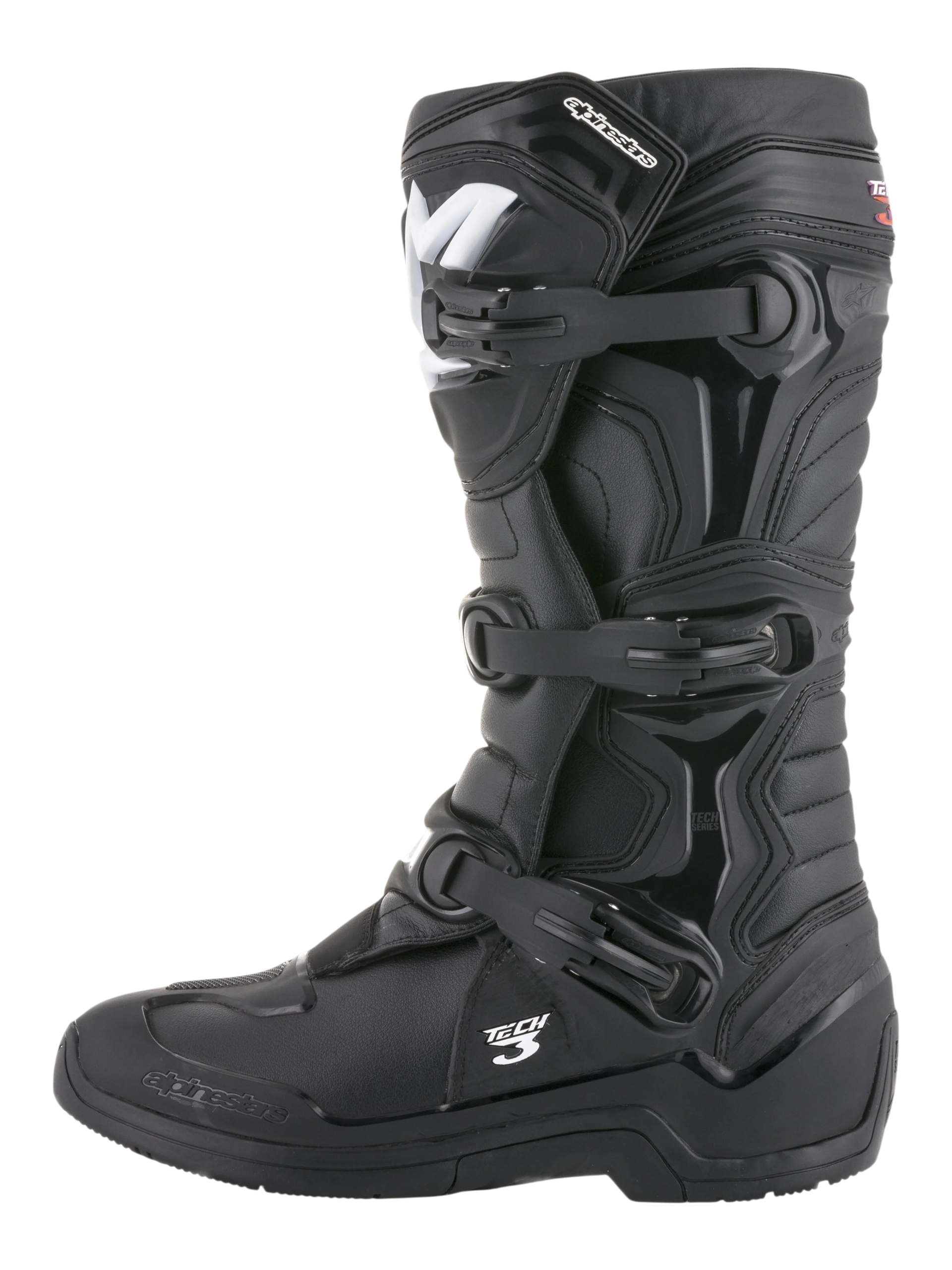BOTA ALPINESTARS TECH 3 BLACK - Imagen 3