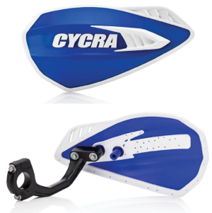 CUBRE MANOS CYCRA BLUE/WITHE