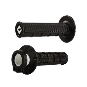 PUÑOS ODI MX LOCK-ON HALF-WAFFLE GRIP BLACK