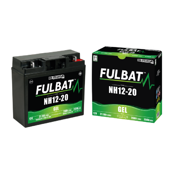 BATERIA FULBAT NH12-20 GEL - Imagen 2