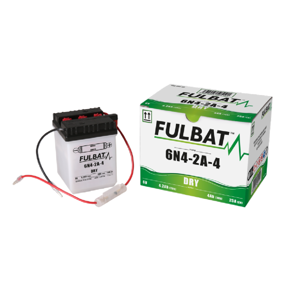 BATERIA FULBAT 6N4-2A-4 DRY - Imagen 2