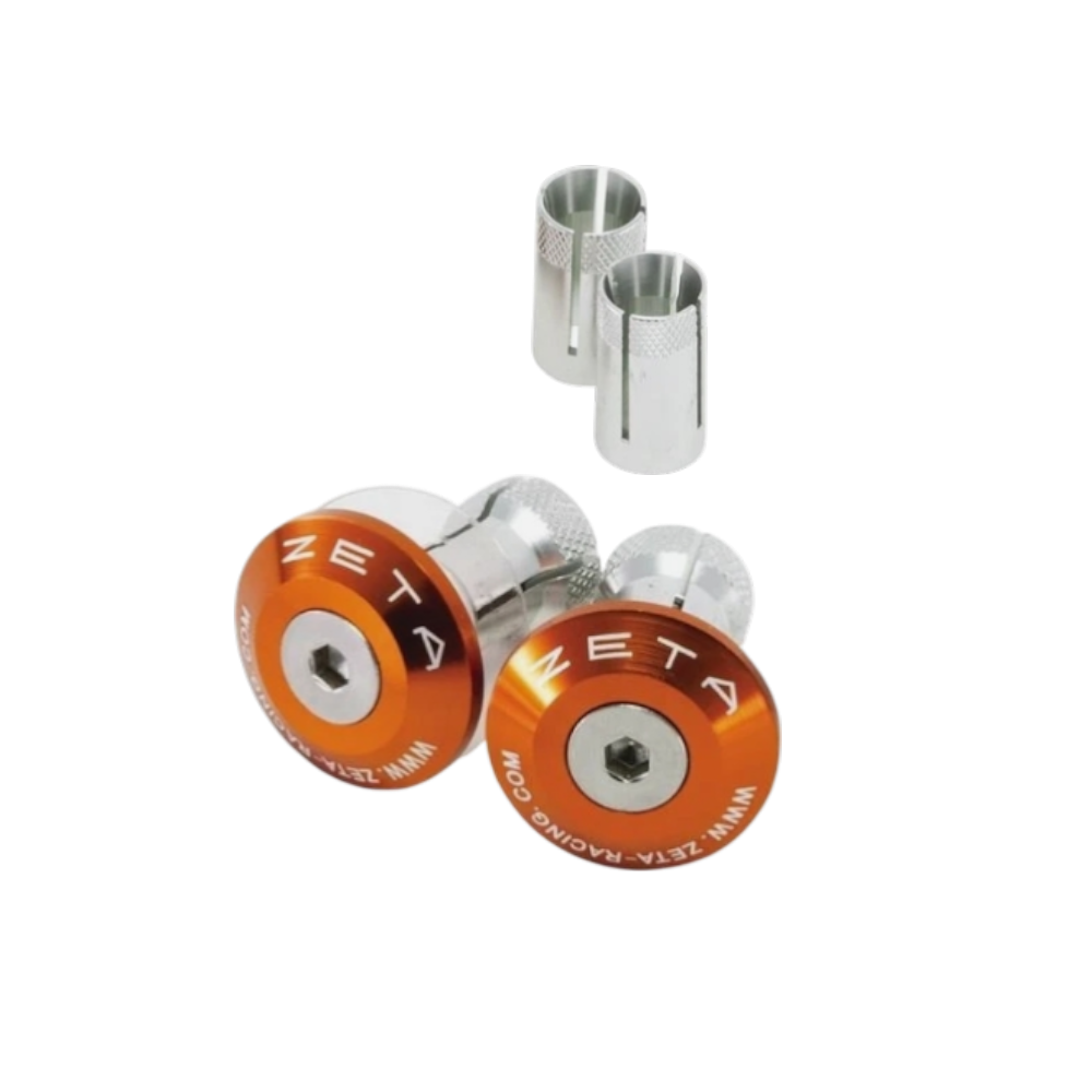 TOPE MANUBRIO ZETA RACING 29MM ORANGE