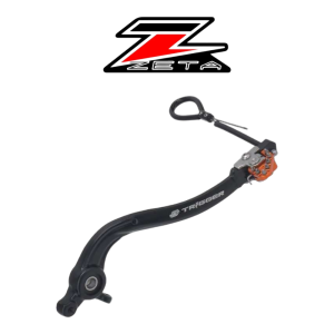 PEDAL FRENO ZETA RACING KTM EXC/SX 250/300/350 17/22 ORANGE