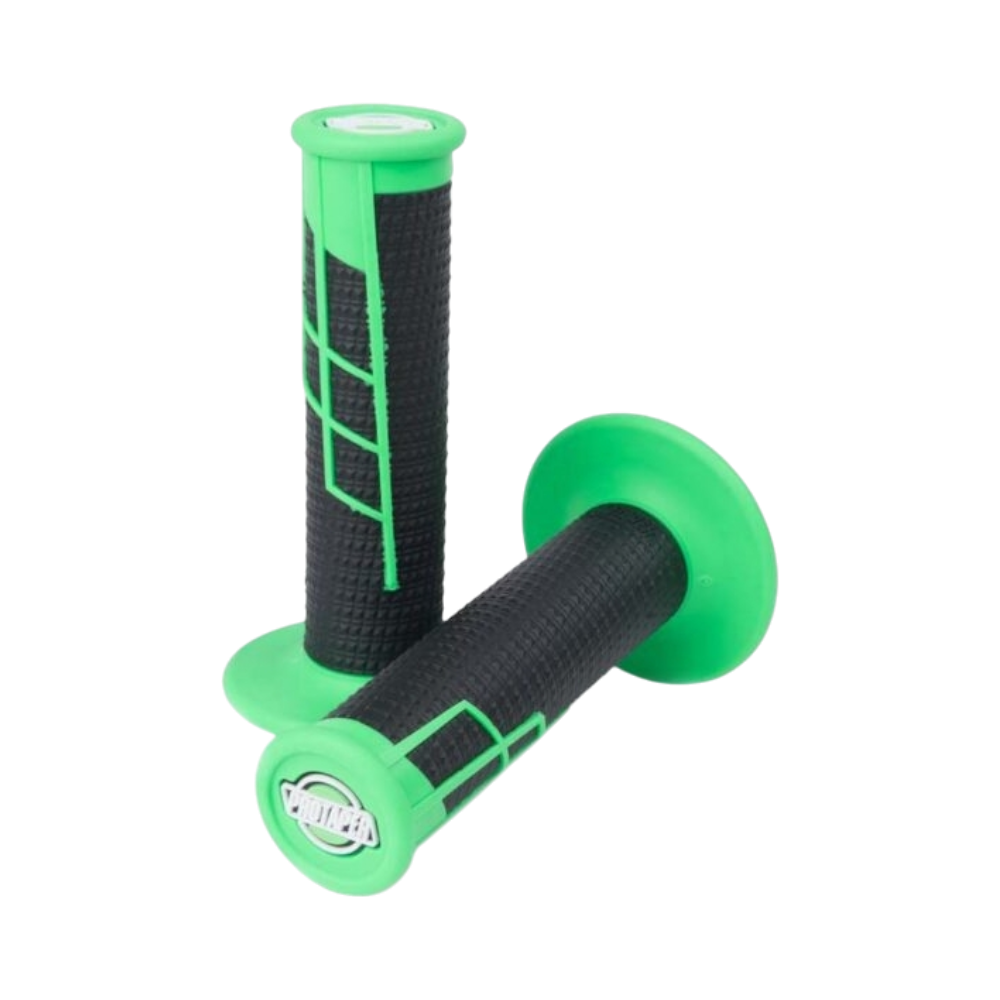 PUÑOS PROTAPER CLAMP-ON H/WAFFLE NEON/GREEN/BLACK