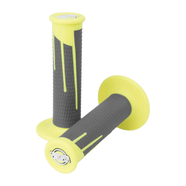 PUÑOS PROTAPER CLAMP-ON FULL DIAMOND NEON YELLOW/DARK GREY