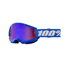 ANTIPARRA 100% STRATA 2 BLUE MIRROR RED/BLUE LENS