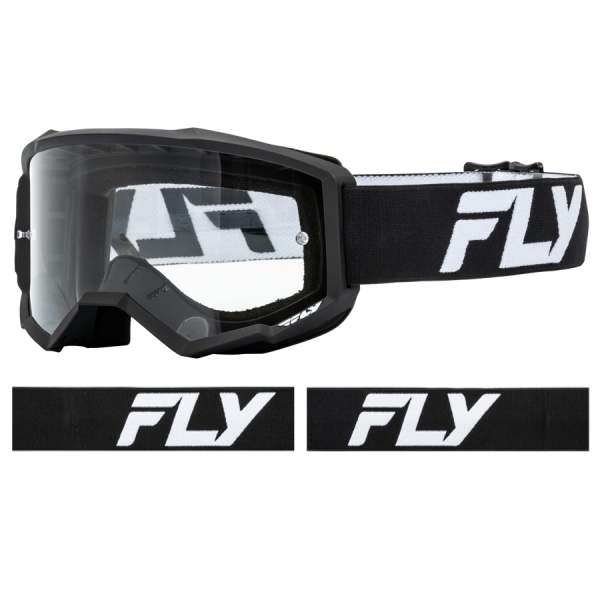 ANTIPARRA FLY RACING 2025 FOCUS BLACK/WHITE