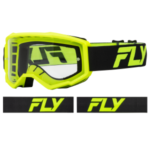 ANTIPARRA FLY RACING 2025 FOCUS HI-VIS-BLACK