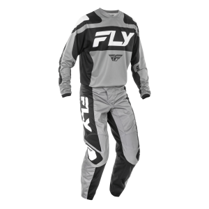 TRAJE FLY RACING 2025 F-16 GREY//BLACK//WHITE