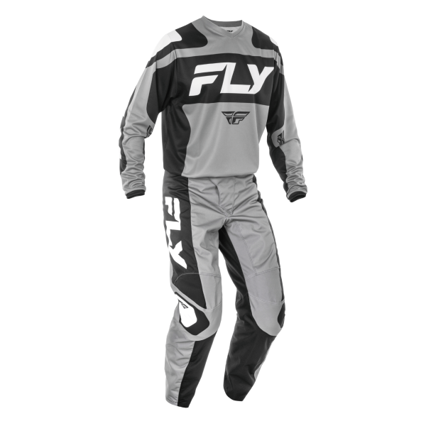 TRAJE FLY RACING 2025 F-16 GREY//BLACK//WHITE