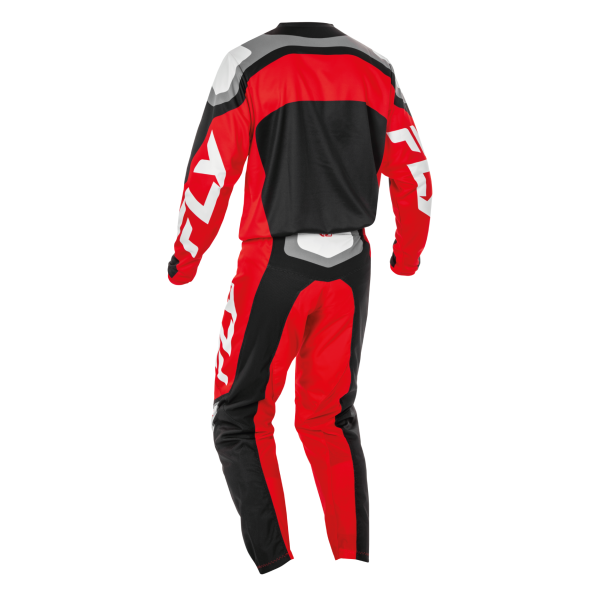 TRAJE FLY RACING 2025 F-16 BLACK//RED//WHITE - Imagen 2