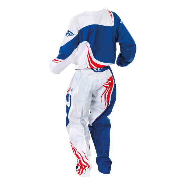 TRAJE FLY RACING 2025 F-16 YOUTH BLUE//RED//WHITE - Imagen 2