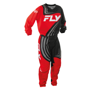 TRAJE FLY RACING 2025 F-16 YOUTH RED//BLACK//WHITE