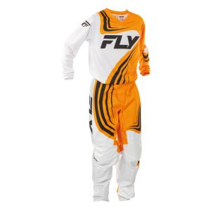 TRAJE FLY RACING 2025 F-16 YOUTH  YELLOW//BLACK//WHITE