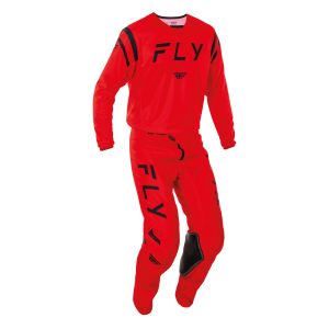 TRAJE FLY RACING 2025 KINETIC CENTER RED//BLACK