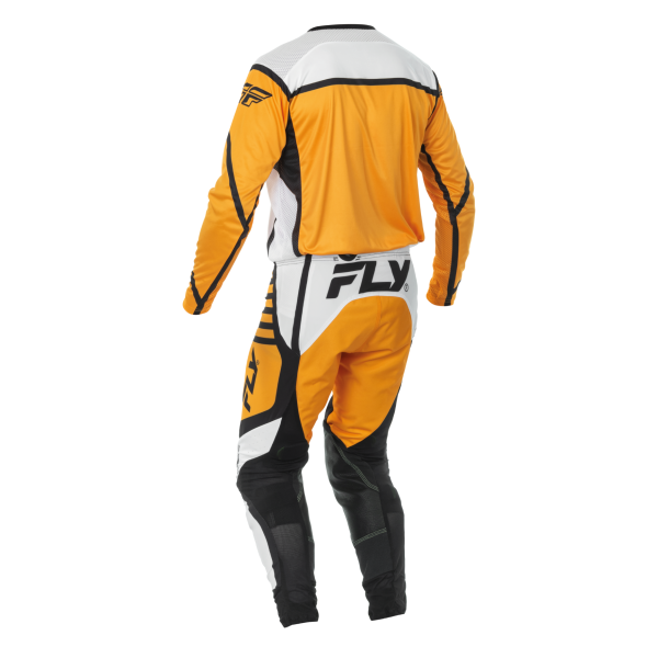 TRAJE FLY RACING 2025 LITE BLACK//MUSTARD//WHITE - Imagen 2
