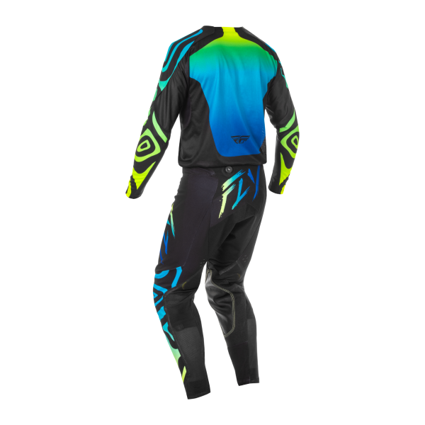 TRAJE FLY RACING 2025 EVO DST S.E. ZEN BLACK//BLUE//HI-VIS - Imagen 2