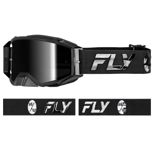 ANTIPARRA FLY RACING 2025 ZONE PRO BLACK/SILVER