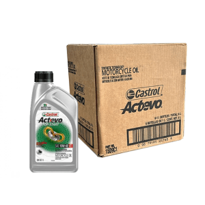 CAJA ACEITE CASTROL ACTEVO PART SYN 10W-30 4T 1L (6 UNIDADES)